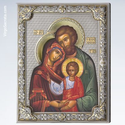 Icon of the Holy Family of Jesus, Mary, & Joseph