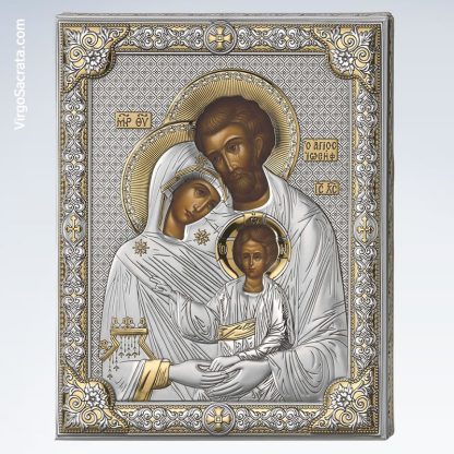 Holy Family Icon Sterling silver