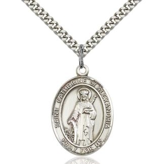 St Catherine of Alexandria Medal Pendant