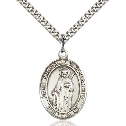 St Catherine of Alexandria Medal Pendant
