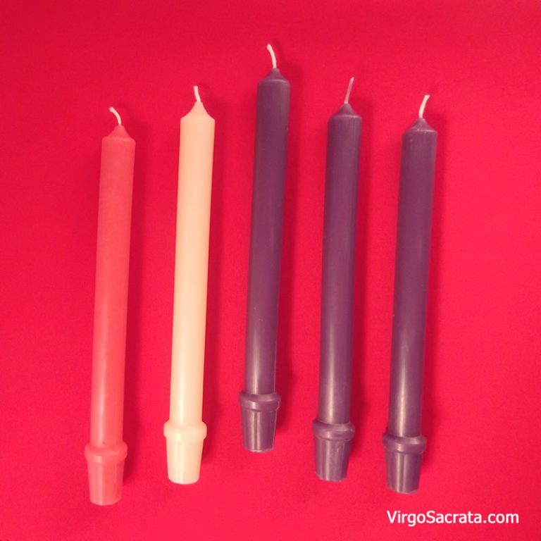 Three Days of Darkness Beeswax Candle