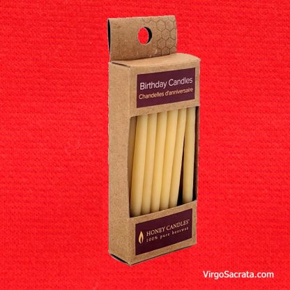 Beeswax Birthday Candles