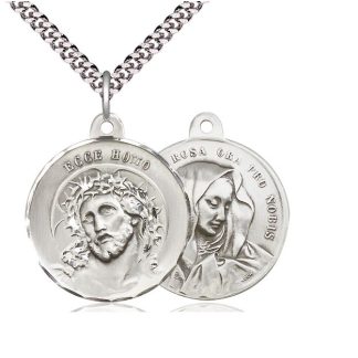 Holy Face of Jesus Ecce Homo Pendant