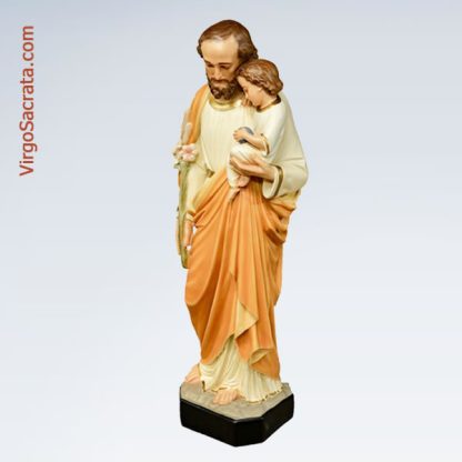 St Joseph statue with Jesus