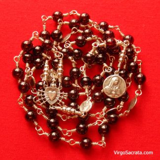Seven Sorrows Chaplet of the Blessed Virgin Mary Antique Reproduction