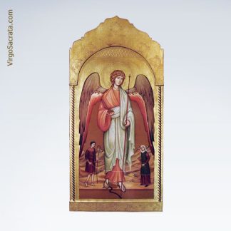 Archangel Raphael Florentine Plaque