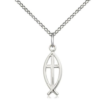 Fish Cross Pendant