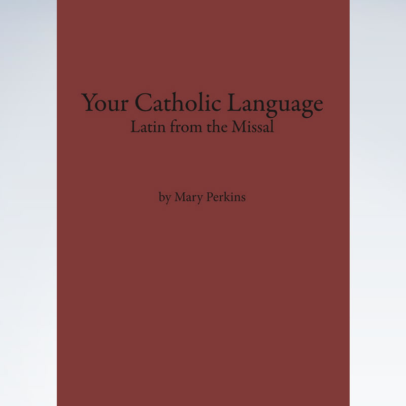 Your Catholic Language A Latin Textbook from the Missal