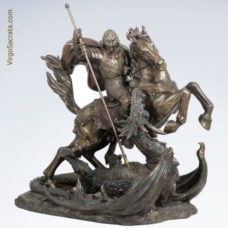 Saint George Slaying the Dragon Statue