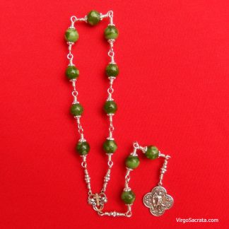 St Raphael the Archangel Chaplet in Sterling Silver